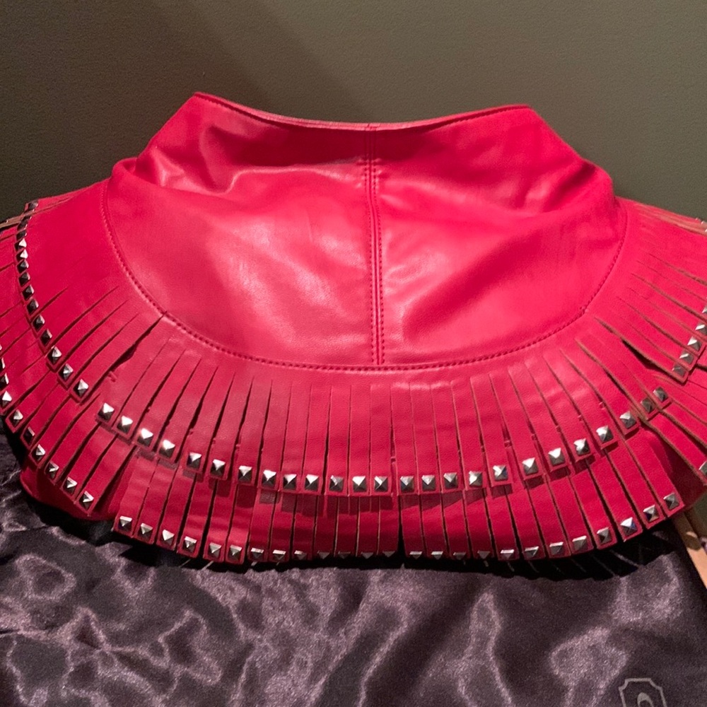 Red Big Buddha purse